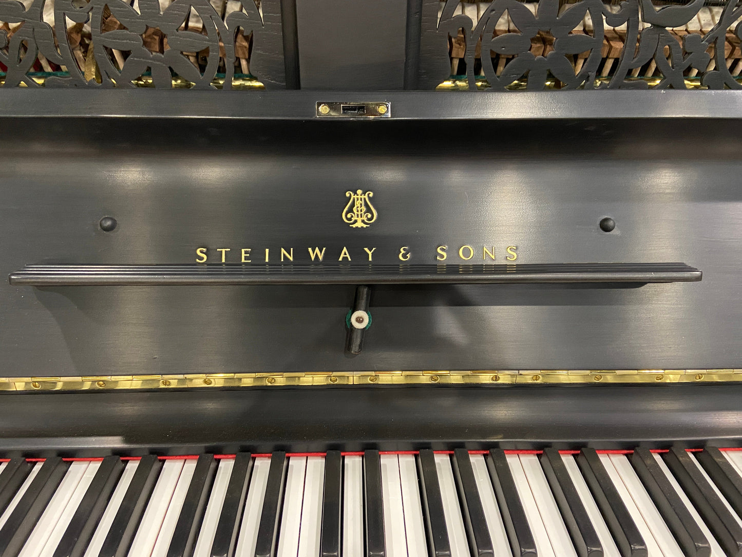 Image 11 of Steinway Upright Piano with QRS Self Playing System