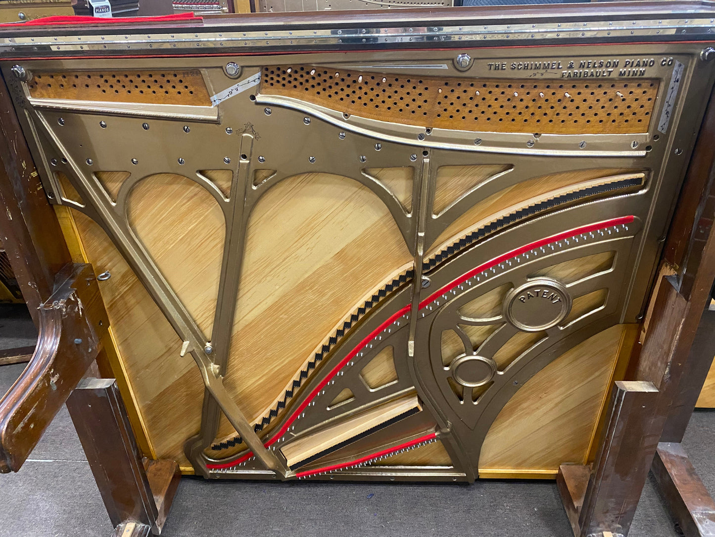 Image 11 of 1894 Schimmel 54.5"/ Satin Ebony