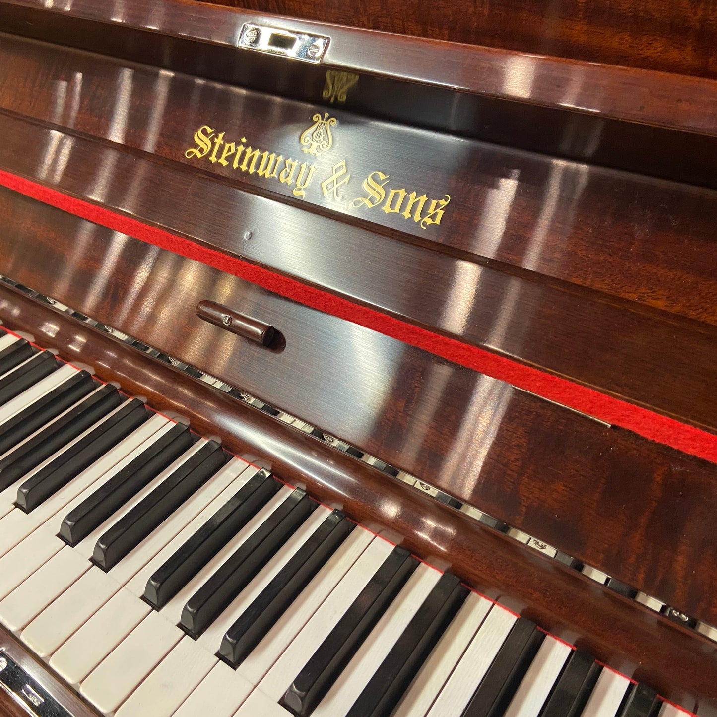 Image 2 of STUNNING Steinway Upright Reveal: Beautiful Finish
