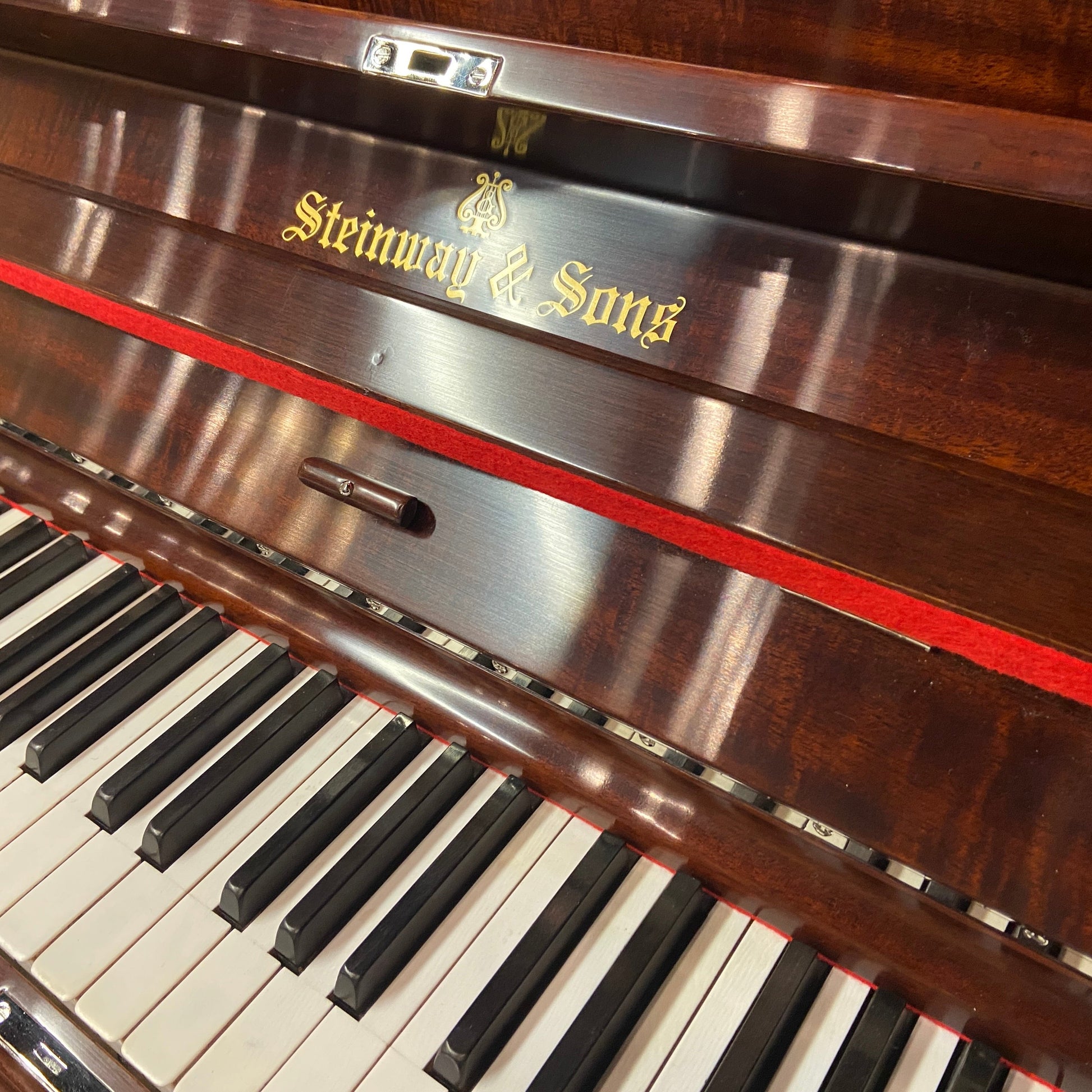Image 2 of STUNNING Steinway Upright Reveal: Beautiful Finish