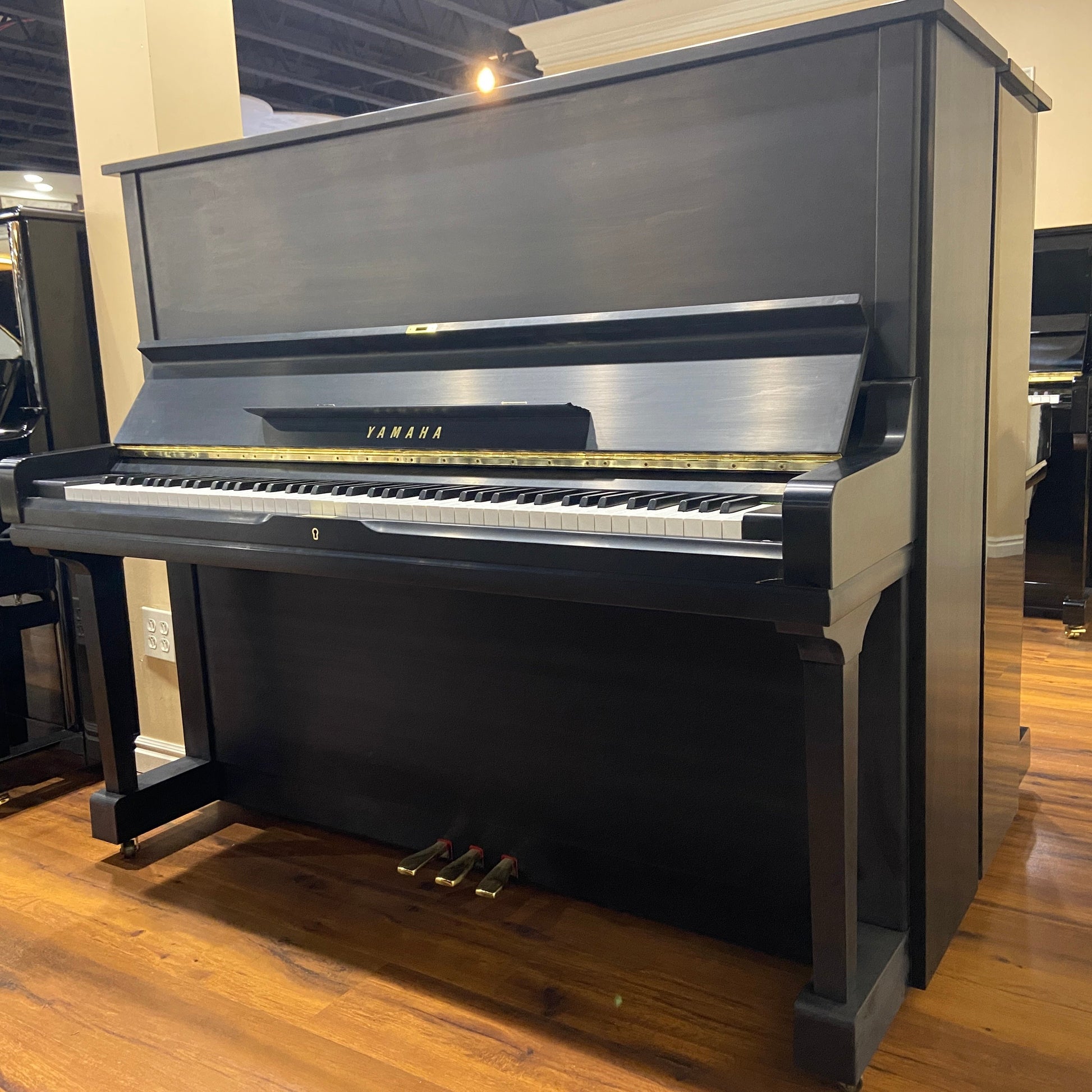 Image 2 of 1981 Yamaha U3 / Satin Ebony / 52"