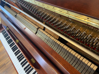 Image 11 of Circa 1990 Hobart M Cable Upright / Polished Mahogany 47" / (GL1439)