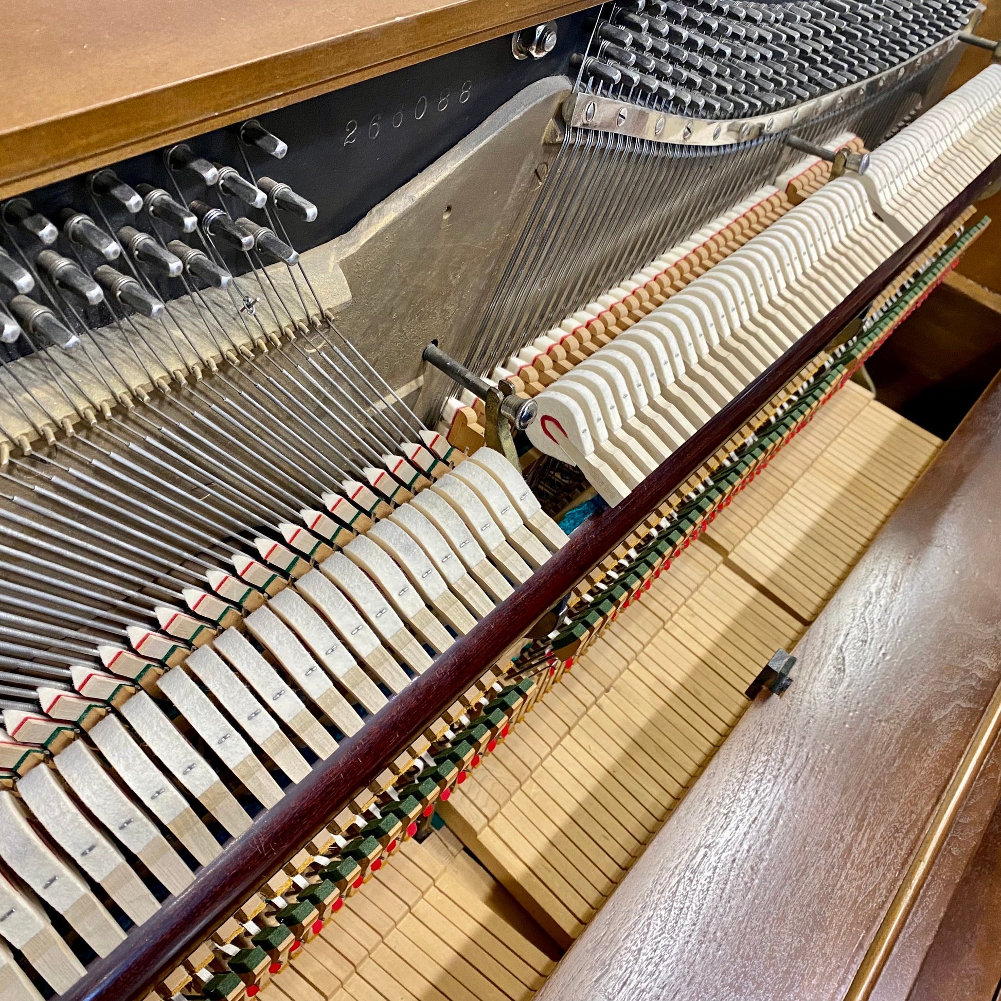 Image 10 of 1927 Gulbransen Upright 53" / Walnut Wood Finish