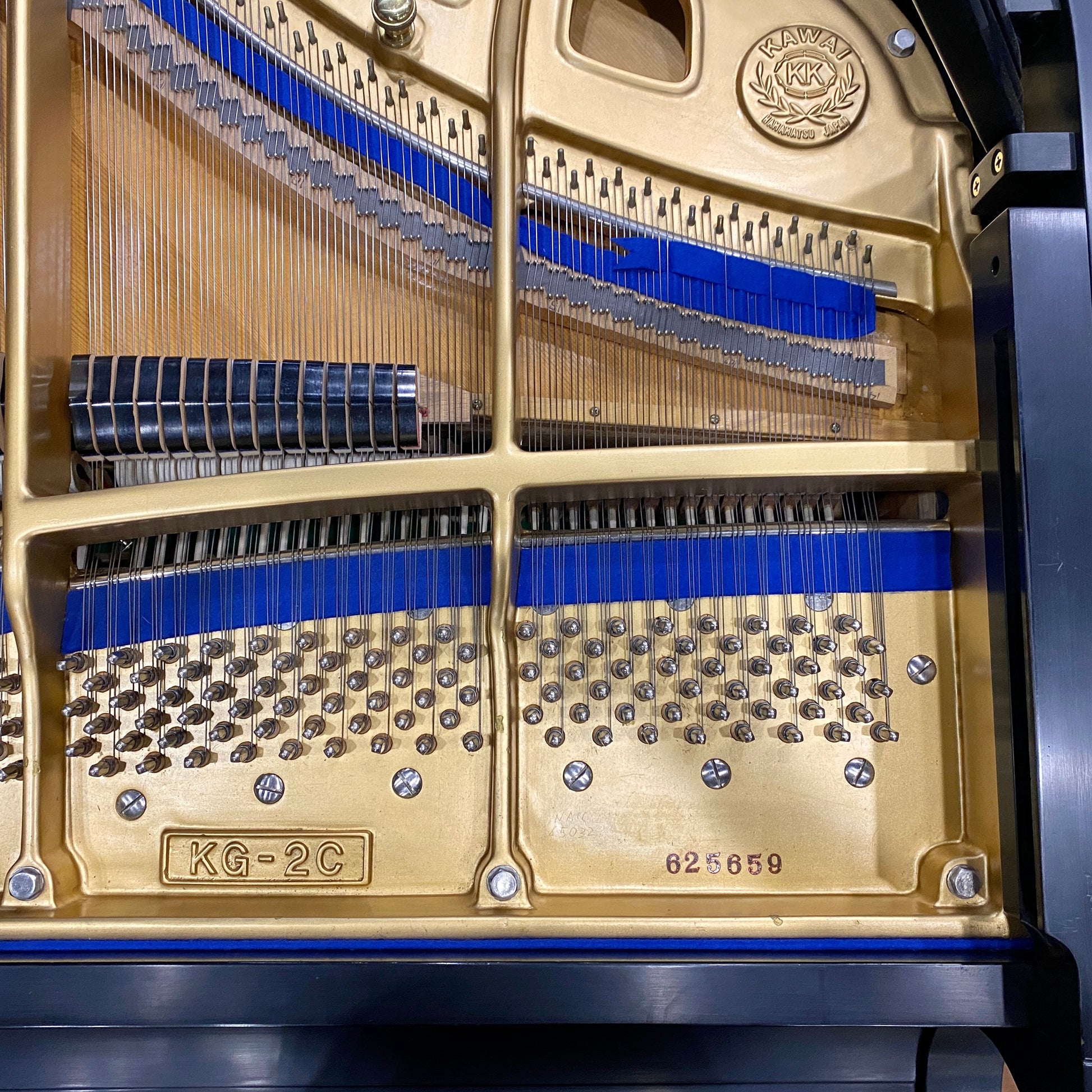 Image 11 of 1972 Kawai KG-2C 5'8" Grand / Satin Black with QRS Self Playing System