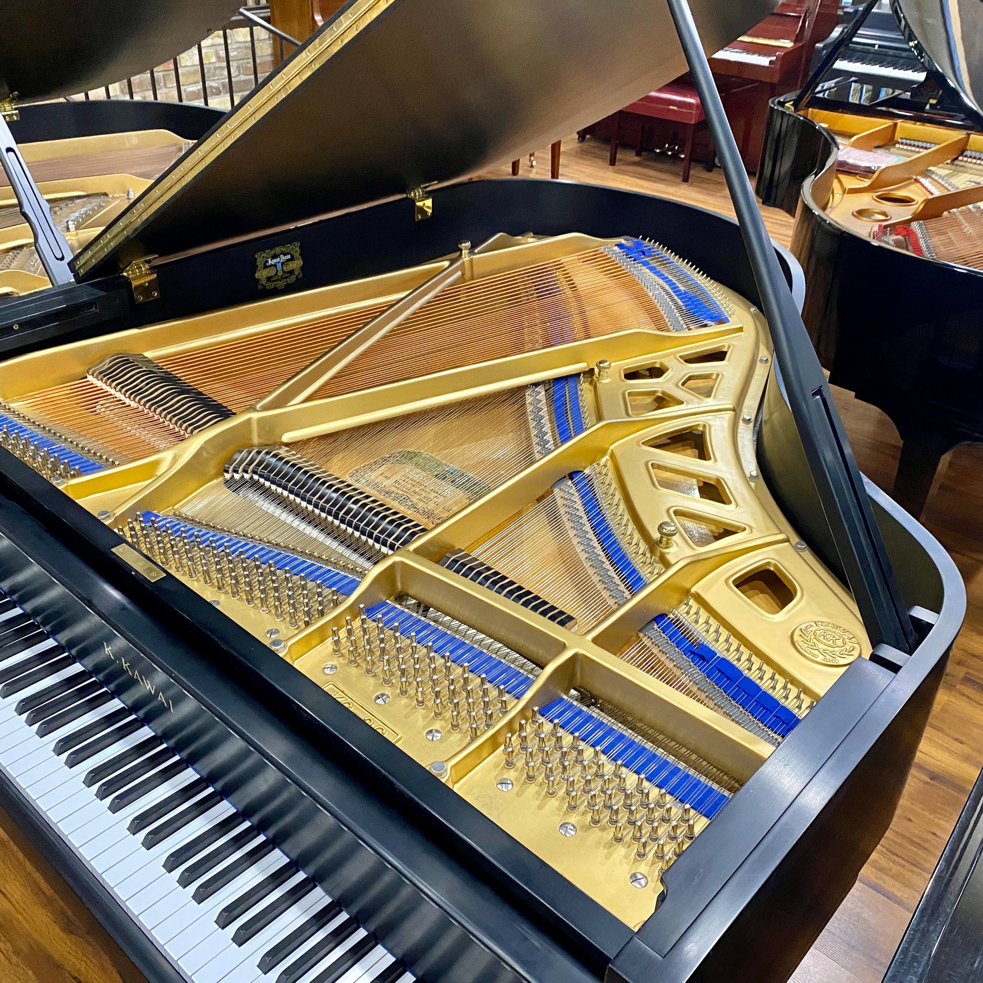 Image 14 of 1972 Kawai KG-2C 5'8" Grand / Satin Black with QRS Self Playing System