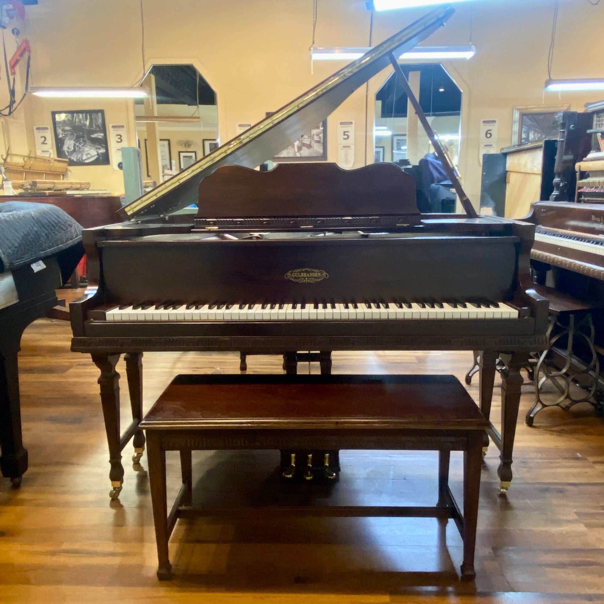 Image 2 of Vintage Family Heirloom Baby Grand Piano - Commissioned for Restoration & Refinishing!