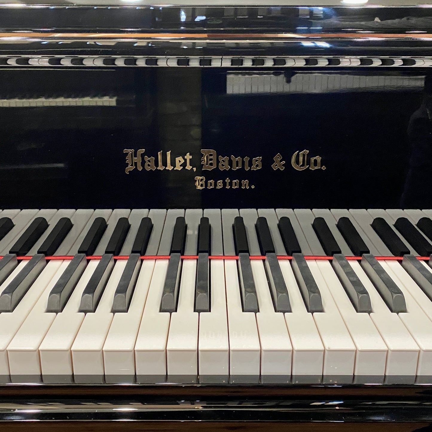 Image 5 of Hallet Davis 188 Grand Black Polish