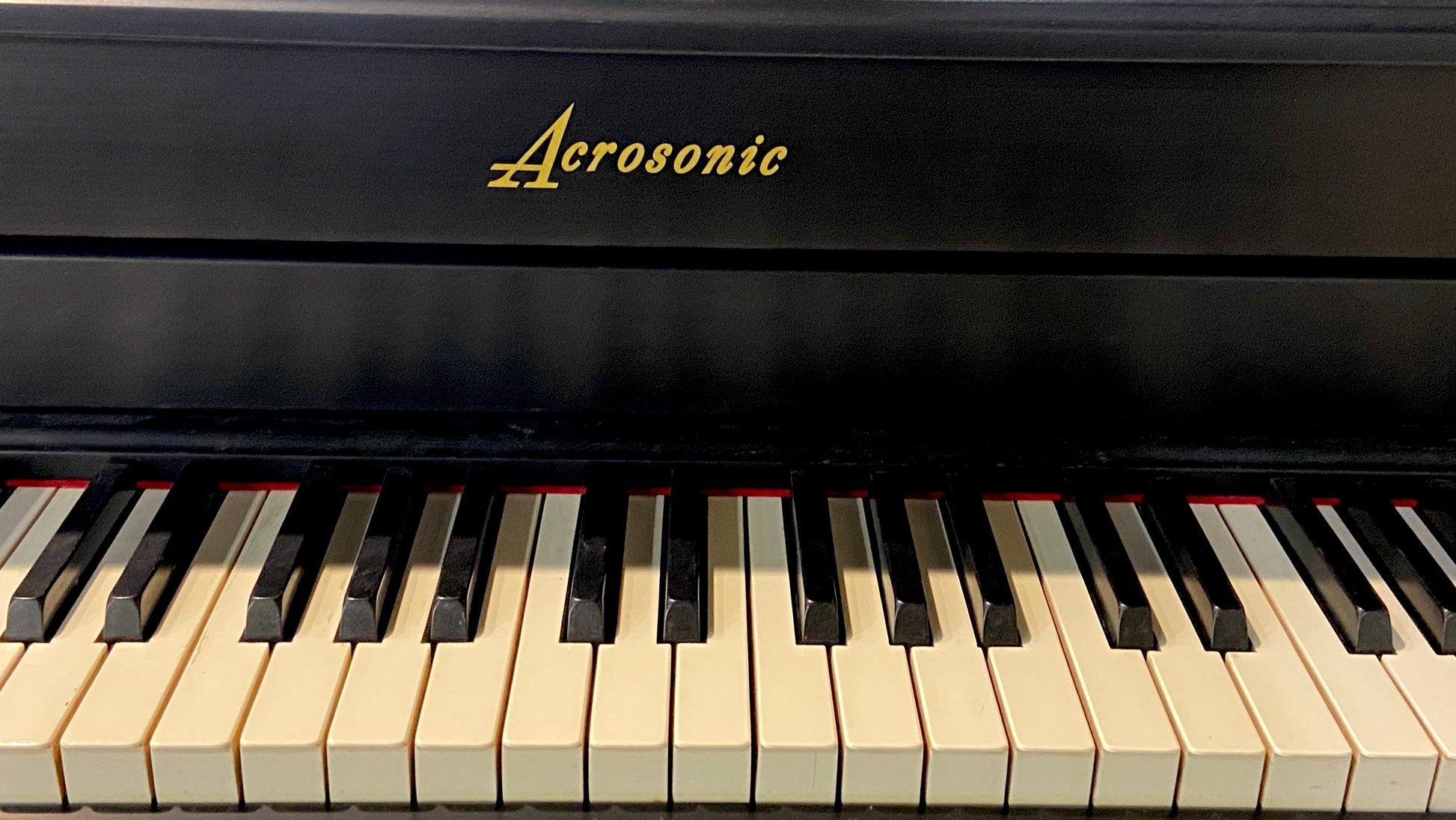 Image 7 of Acrosonic Spinet / Satin Ebony 36"