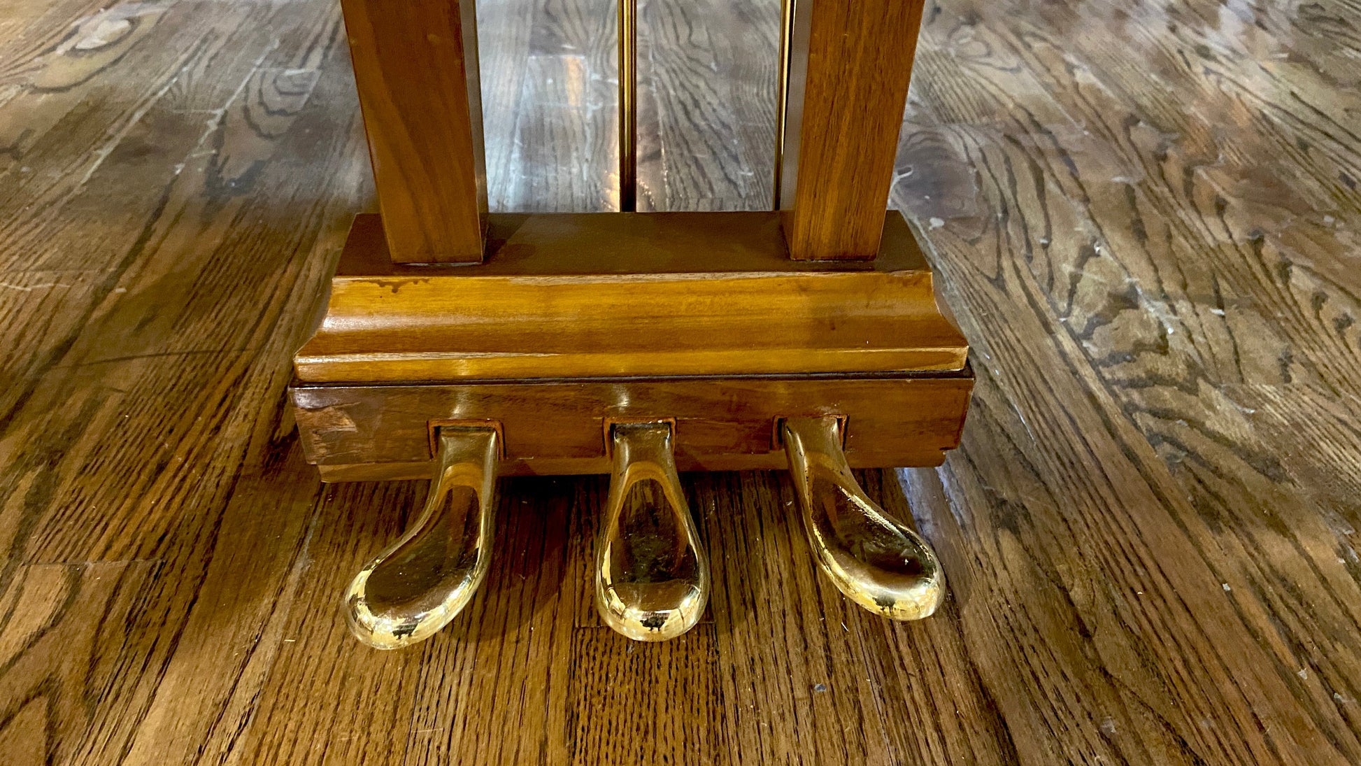 Image 11 of 1969 Howard Grand Piano / 5' / Walnut with QRS Self Playing System