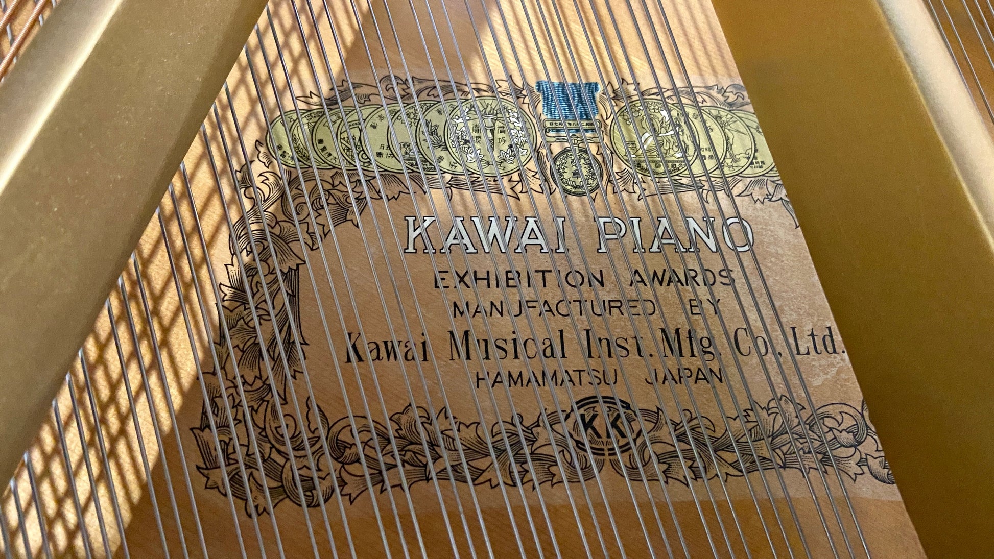 Image 13 of 1969 Howard Grand Piano / 5' / Walnut with QRS Self Playing System