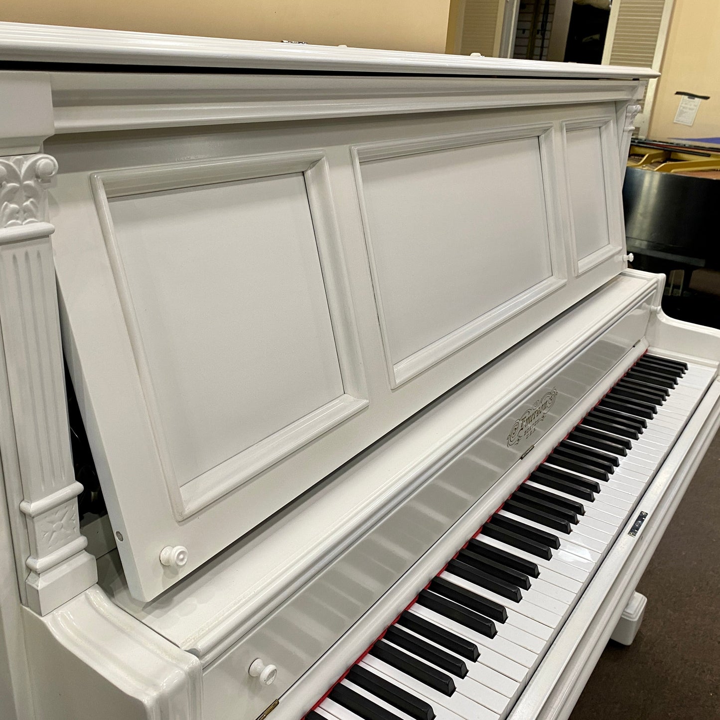 Image 24 of 1895 Rebuilt White Antique Emerson Upright