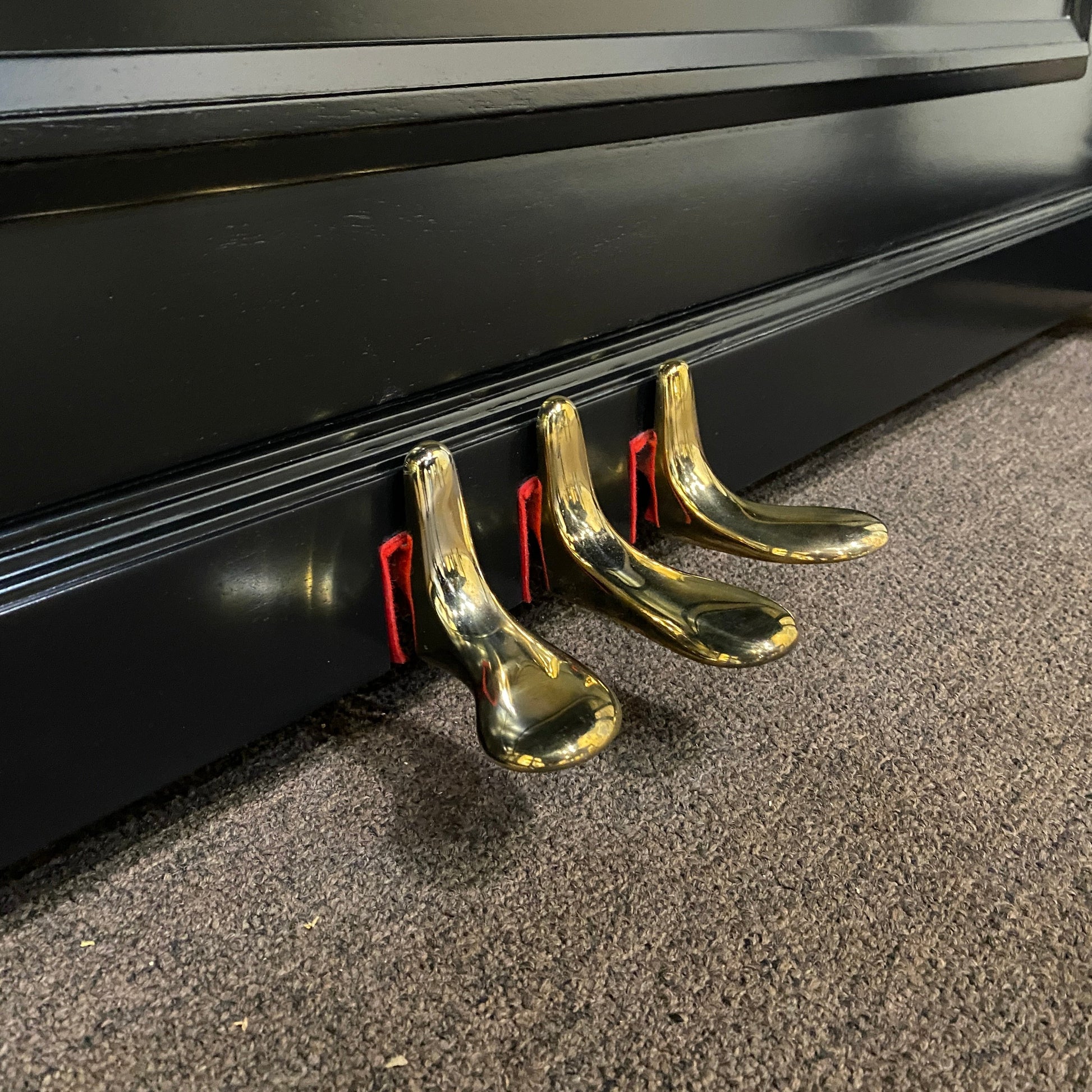 Image 12 of 1903 Fischer 57" Satin Ebony