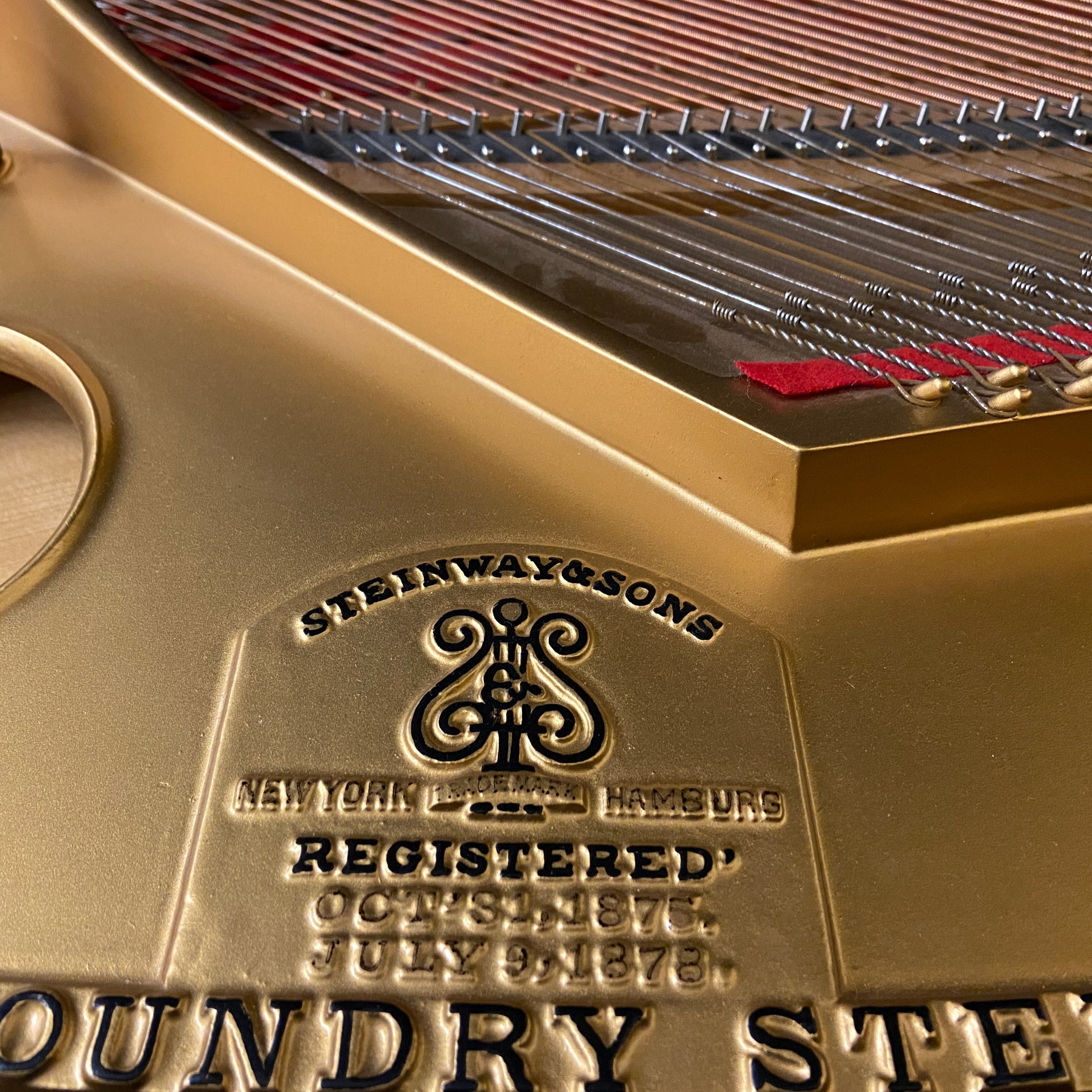Image 7 of 1906 Steinway Grand 5'9" with QRS Self Playing System