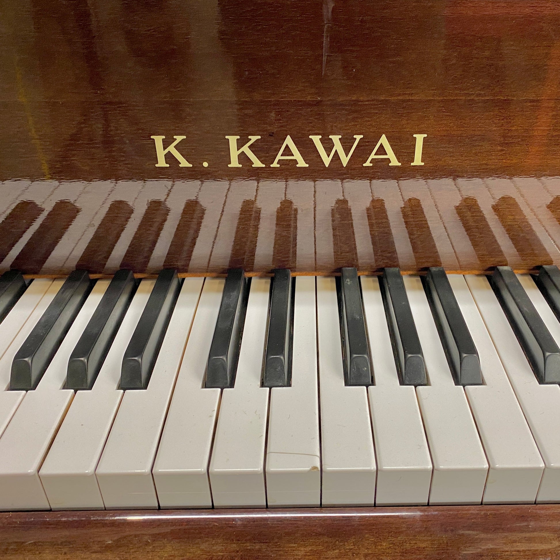 Image 3 of 1985 Kawai grand 5'10" Polished Walnut