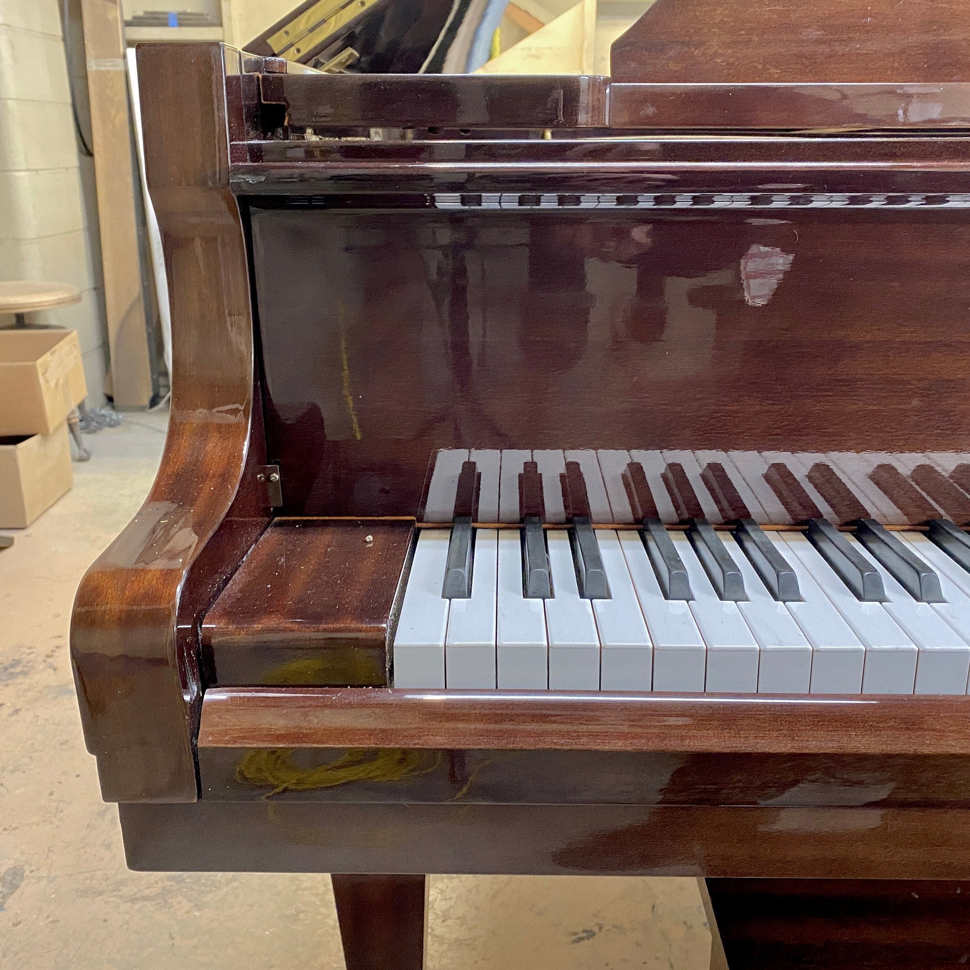 Image 4 of 1985 Kawai grand 5'10" Polished Walnut