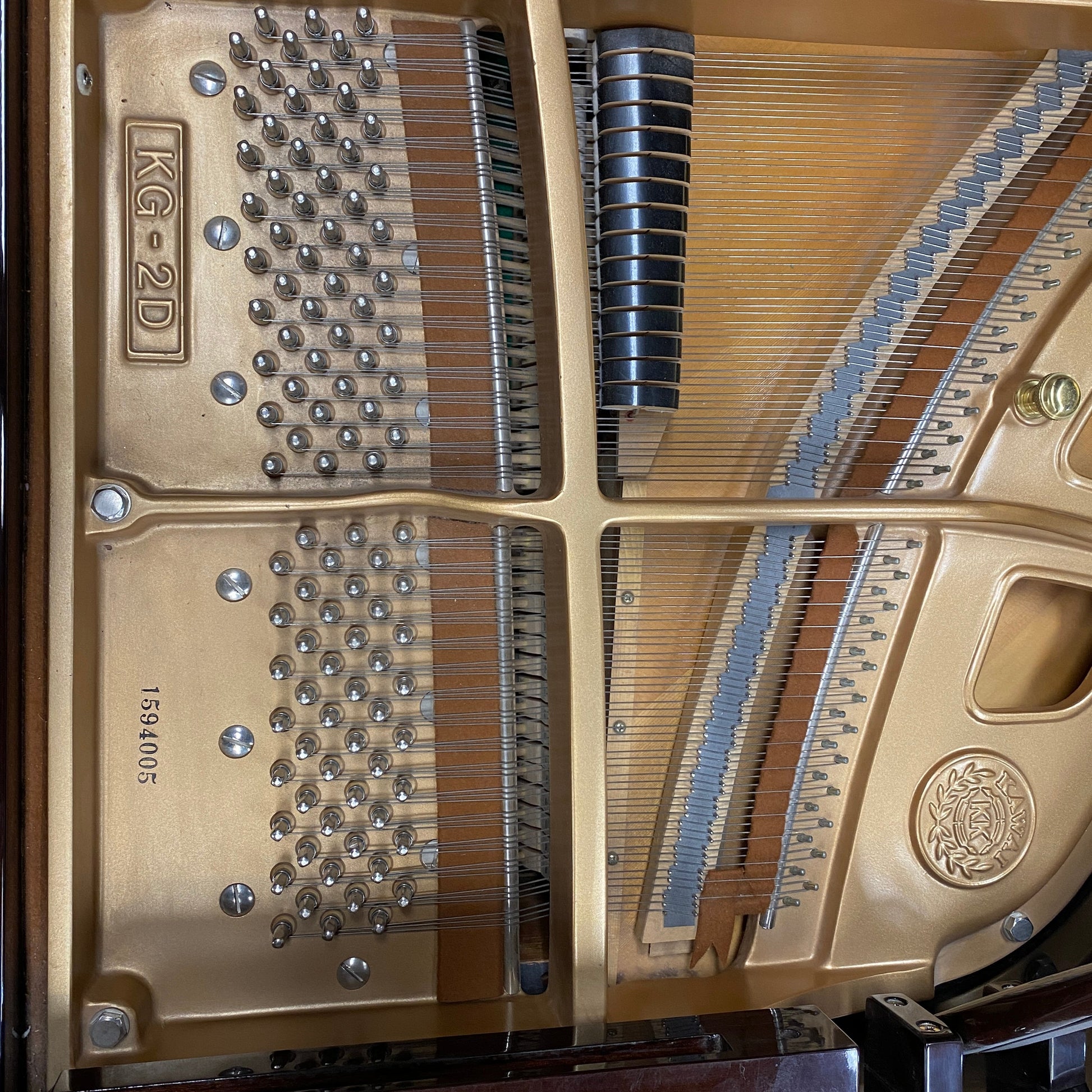 Image 8 of 1985 Kawai grand 5'10" Polished Walnut