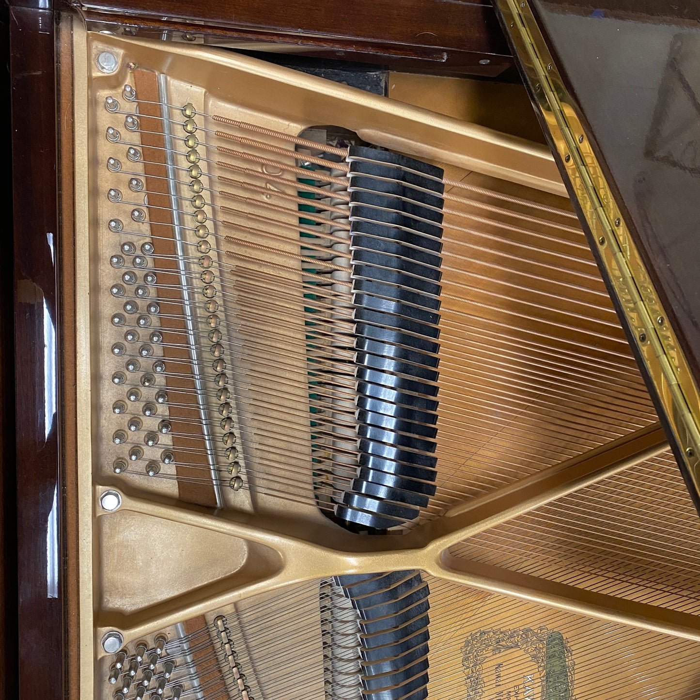 Image 9 of 1985 Kawai grand 5'10" Polished Walnut