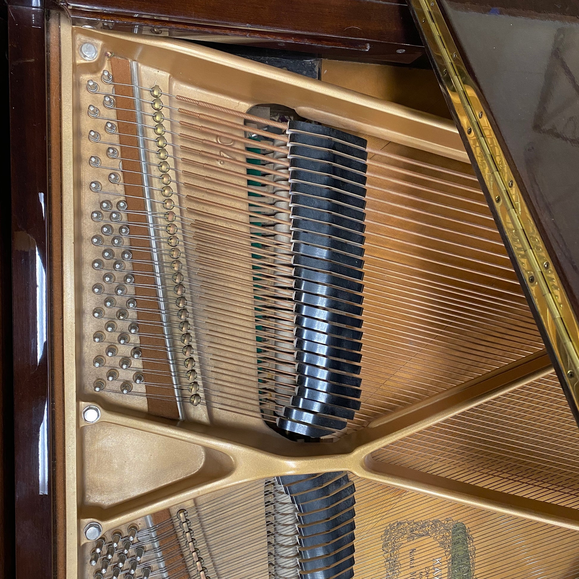 Image 9 of 1985 Kawai grand 5'10" Polished Walnut
