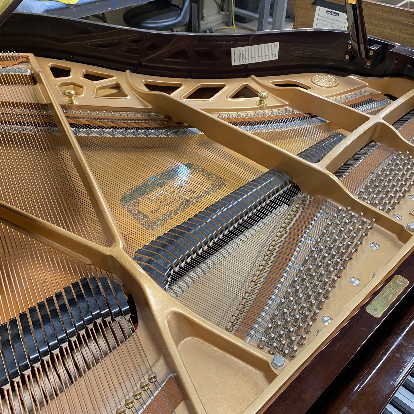 Image 10 of 1985 Kawai grand 5'10" Polished Walnut