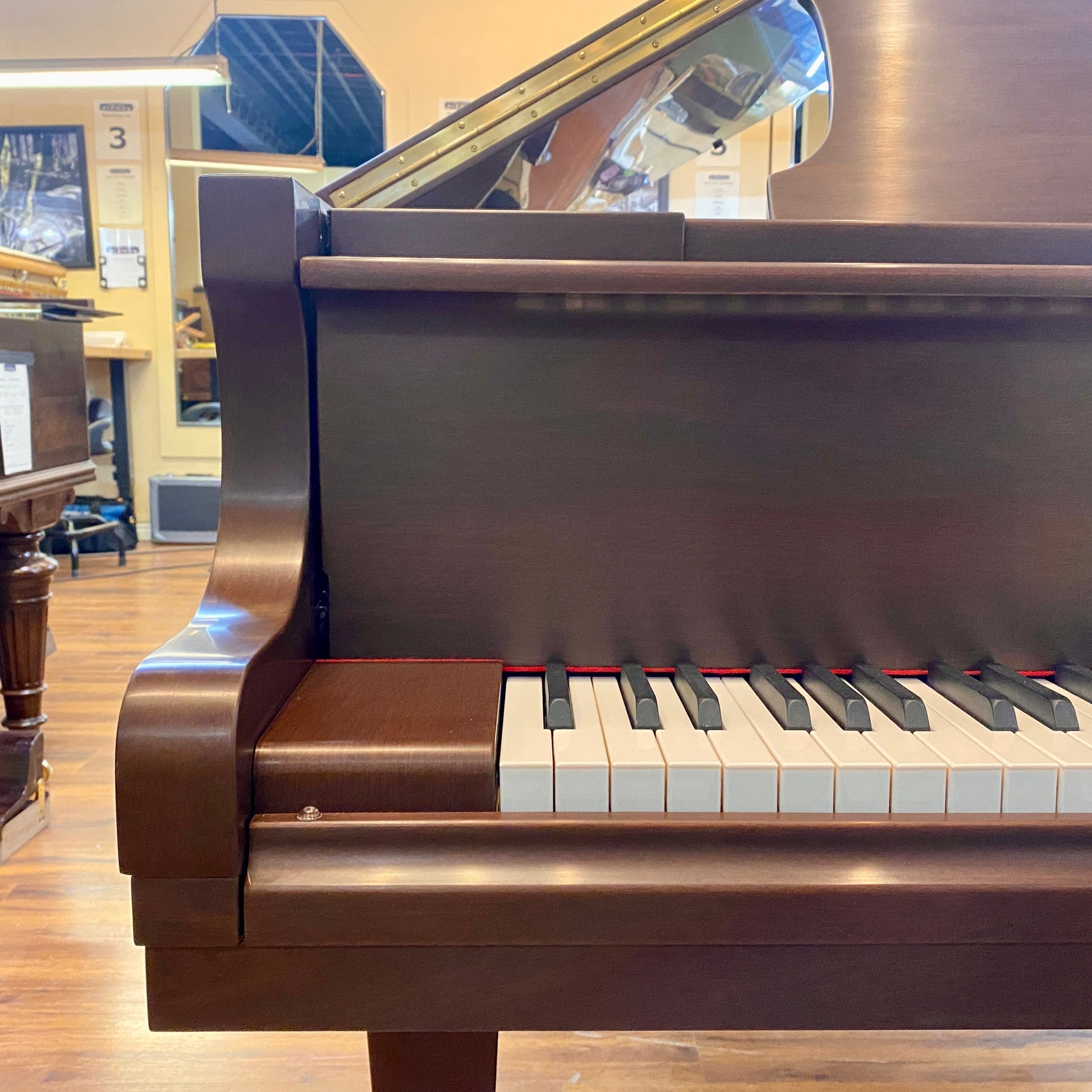 Image 4 of Hallet Davis 148 / 4'10" / Dark Satin Walnut 