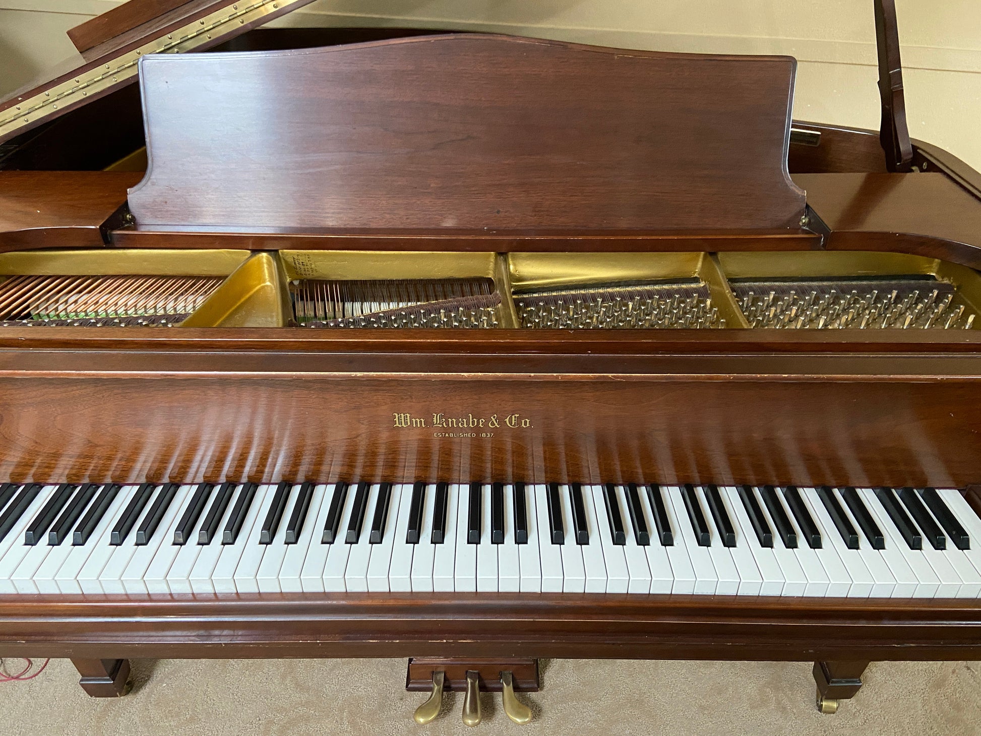 Image 16 of 1981 Knabe Grand / 5'7" with QRS Self Playing System