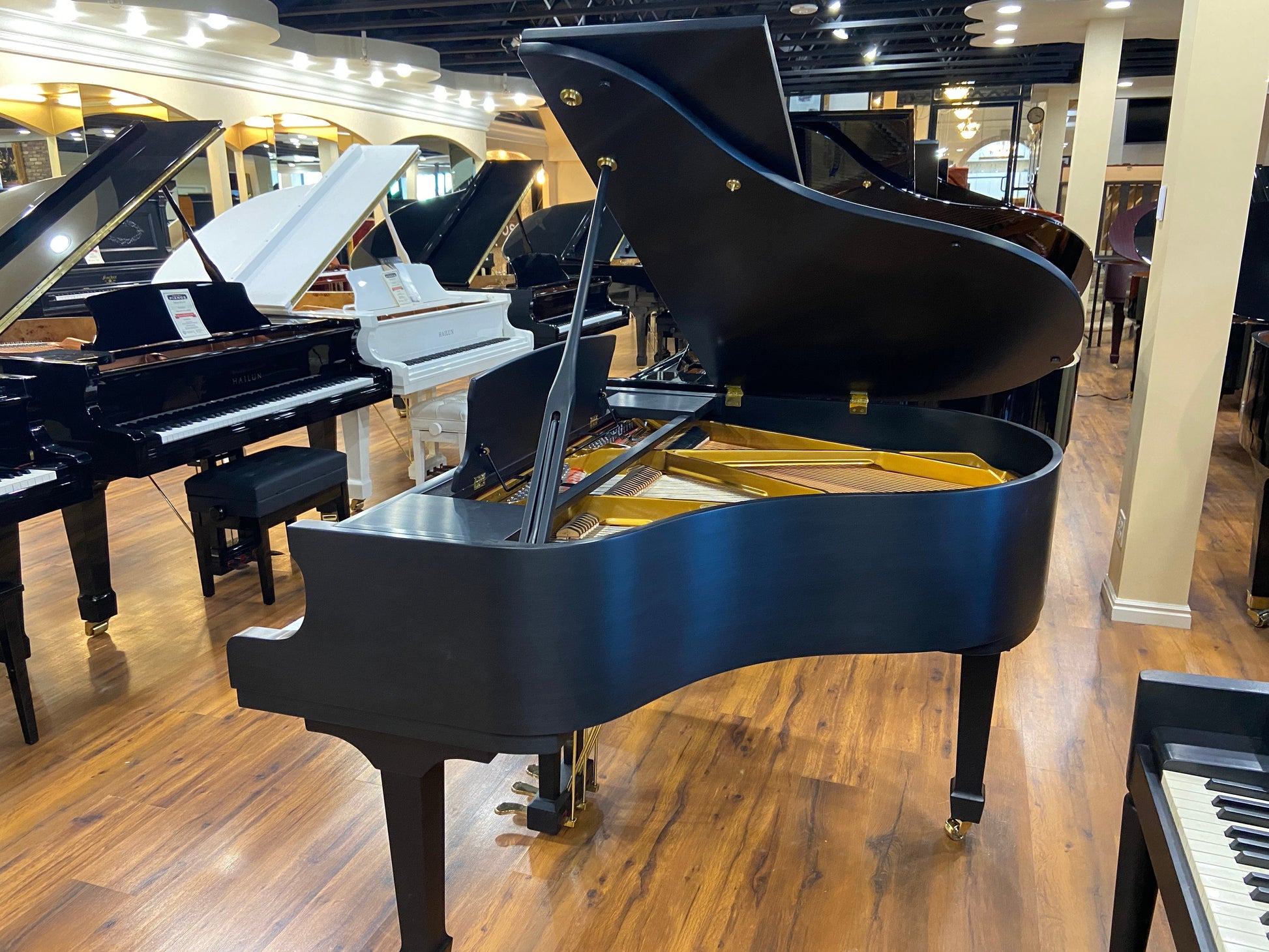 Image 8 of 2003 Pearl River Grand 4'7"  with QRS Self Playing System