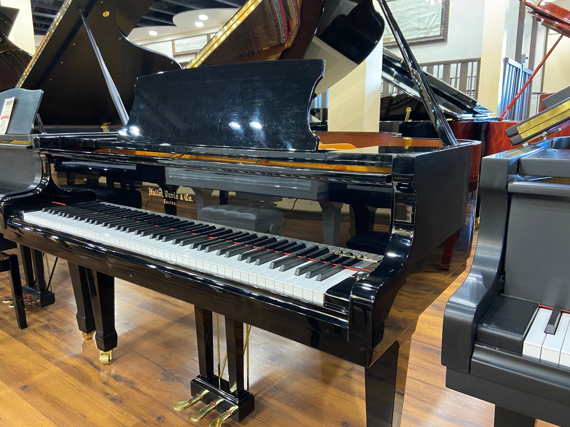 Image 2 of 2015 Hallet Davis HS160/5'3" Black Polish (used)
