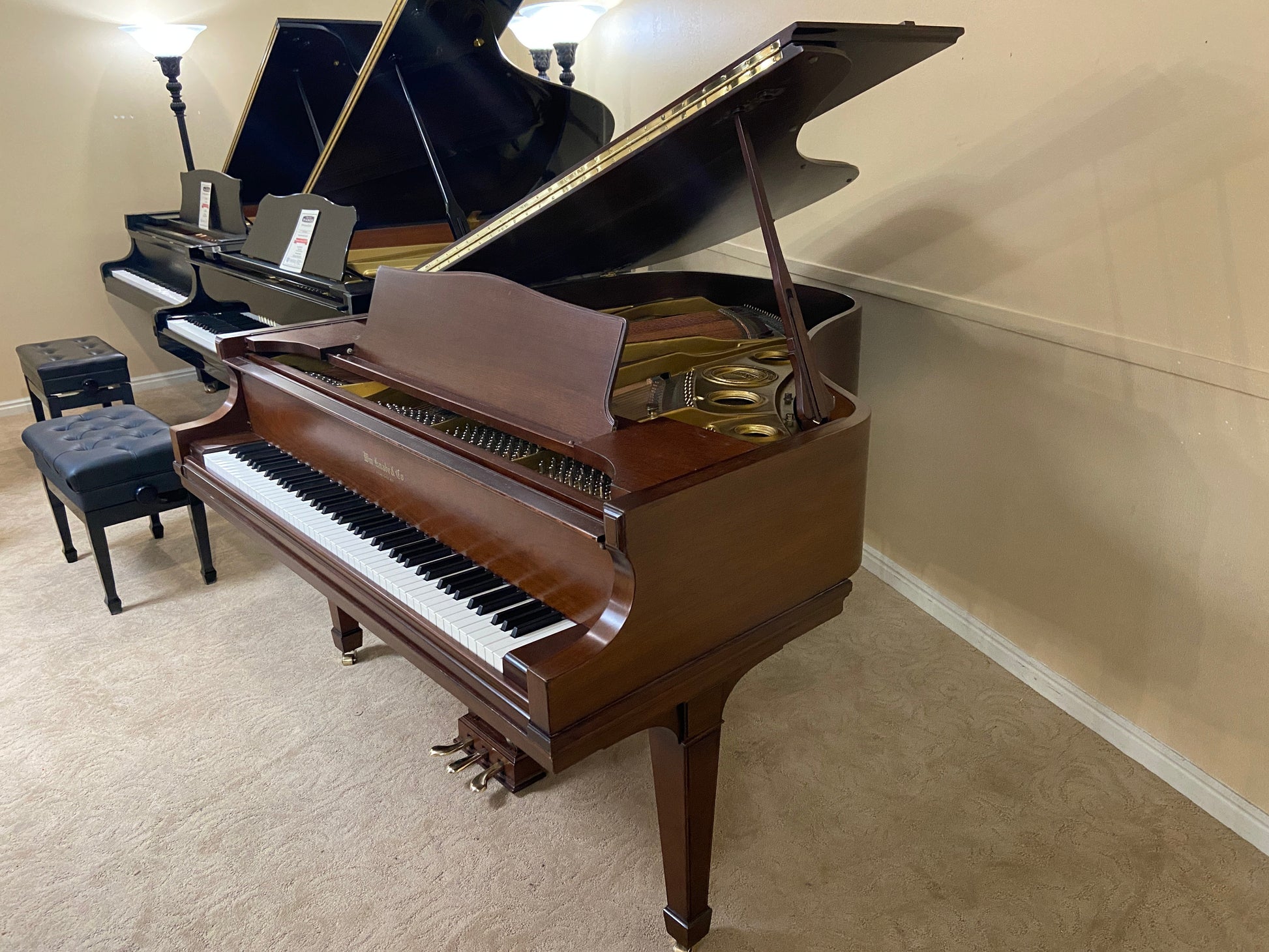 Image 7 of 1981 Knabe Grand / 5'7" with QRS Self Playing System