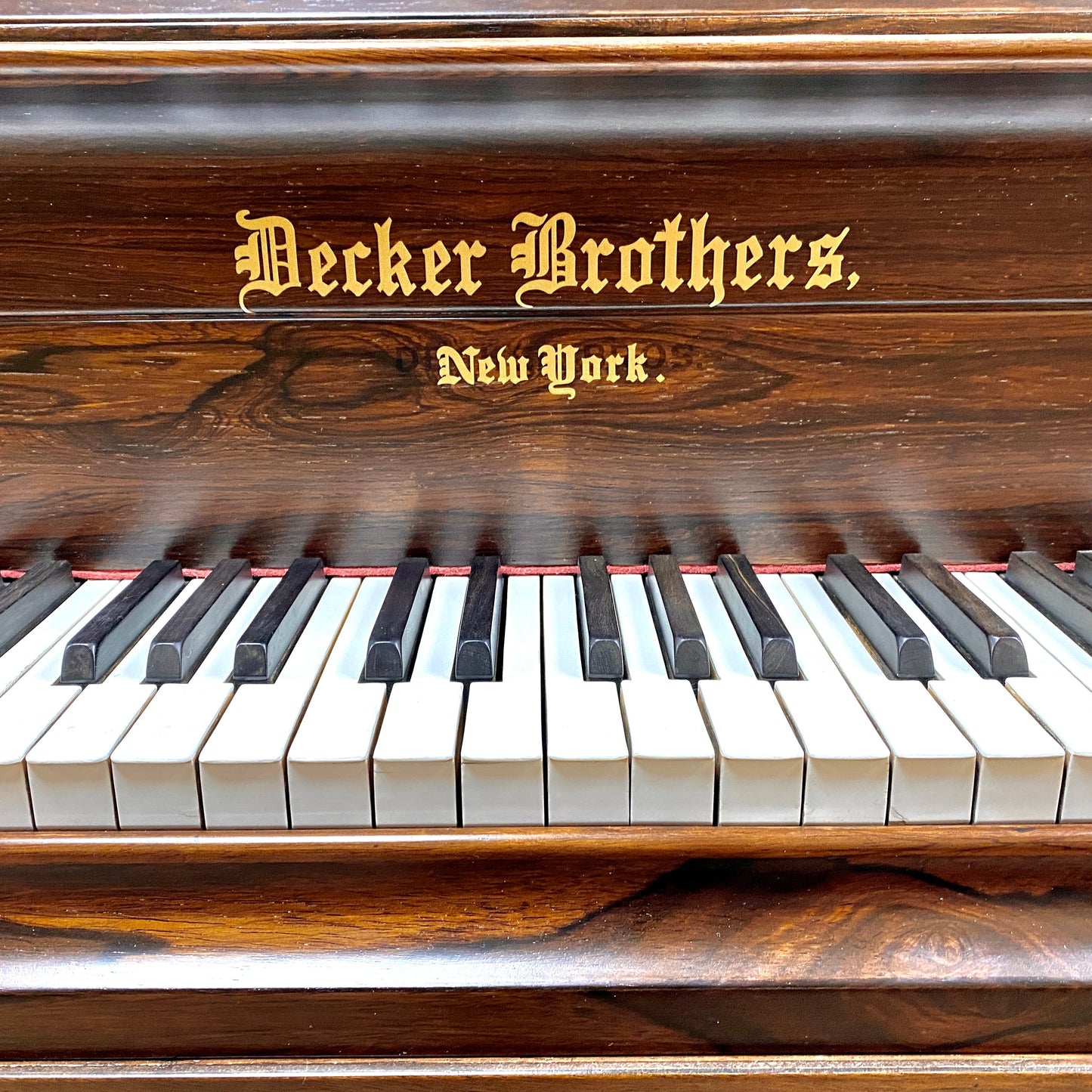 Image 6 of 1869 Decker & Bros Concert Grand 9' with QRS Self Playing System