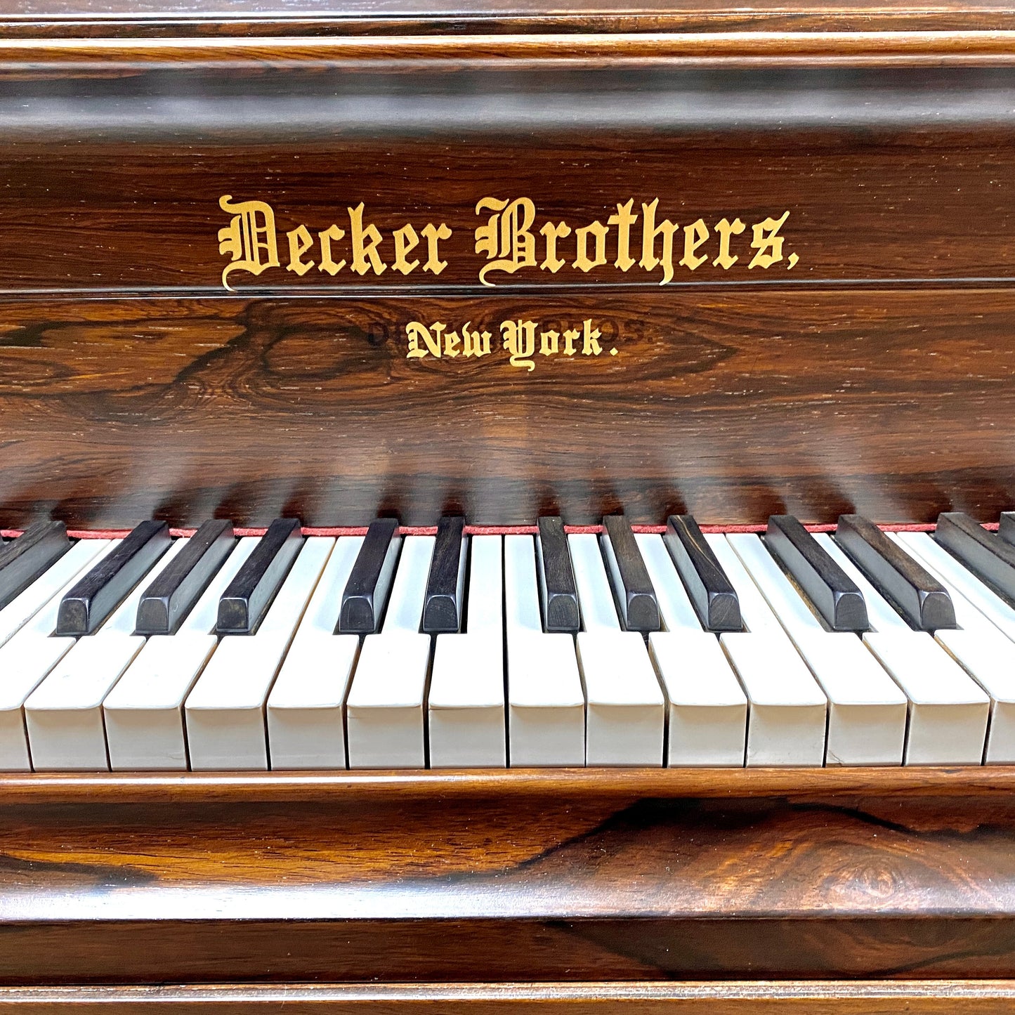 Image 6 of 1869 Decker & Bros Concert Grand 9' with QRS Self Playing System