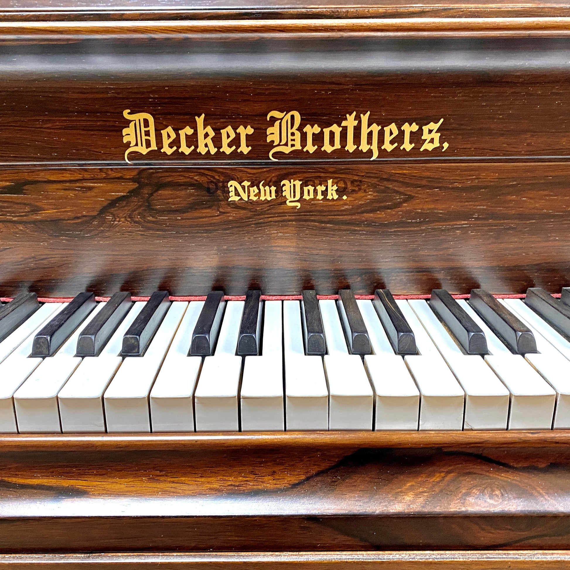 Image 6 of 1869 Decker & Bros Concert Grand 9' with QRS Self Playing System
