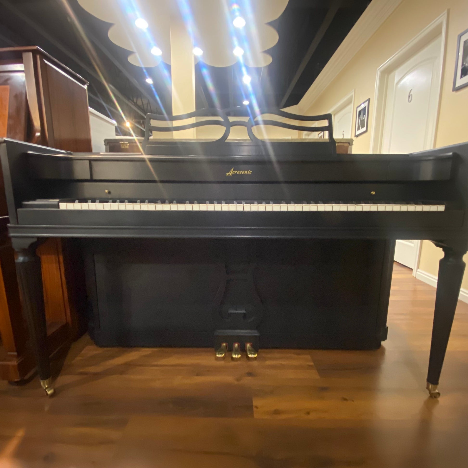 Image 10 of Acrosonic Spinet / Satin Ebony 36"