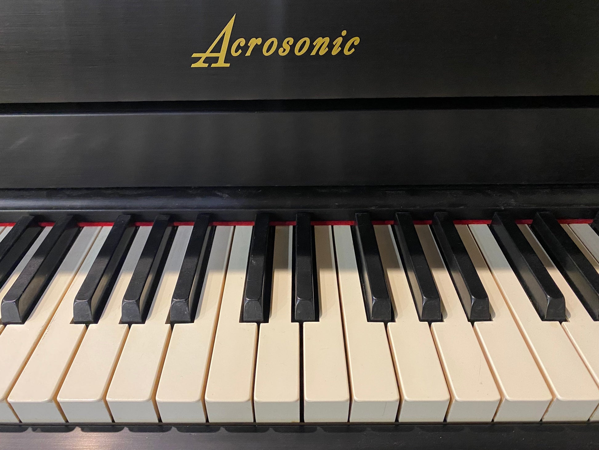 Image 15 of Acrosonic Spinet / Satin Ebony 36"