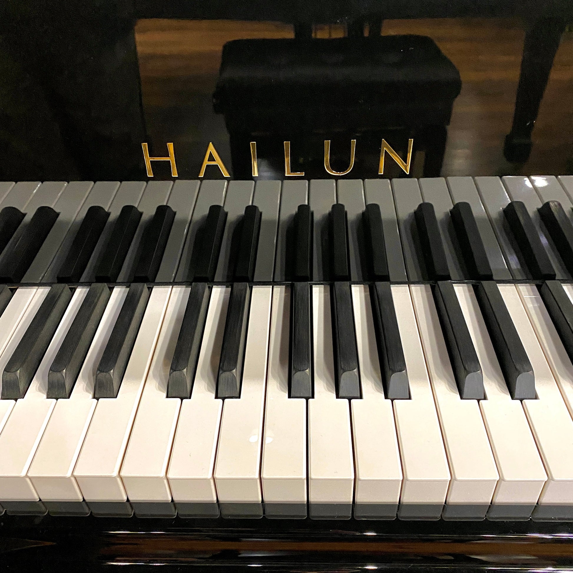 Image 4 of Hailun Grand 178 / Polished Ebony / 5'10"