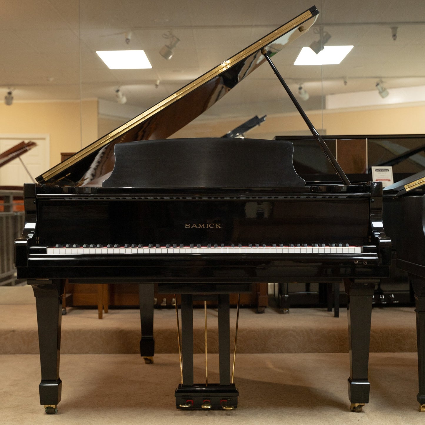 Image 13 of 1999 Samick Grand / 5'2"  with QRS Self Playing System