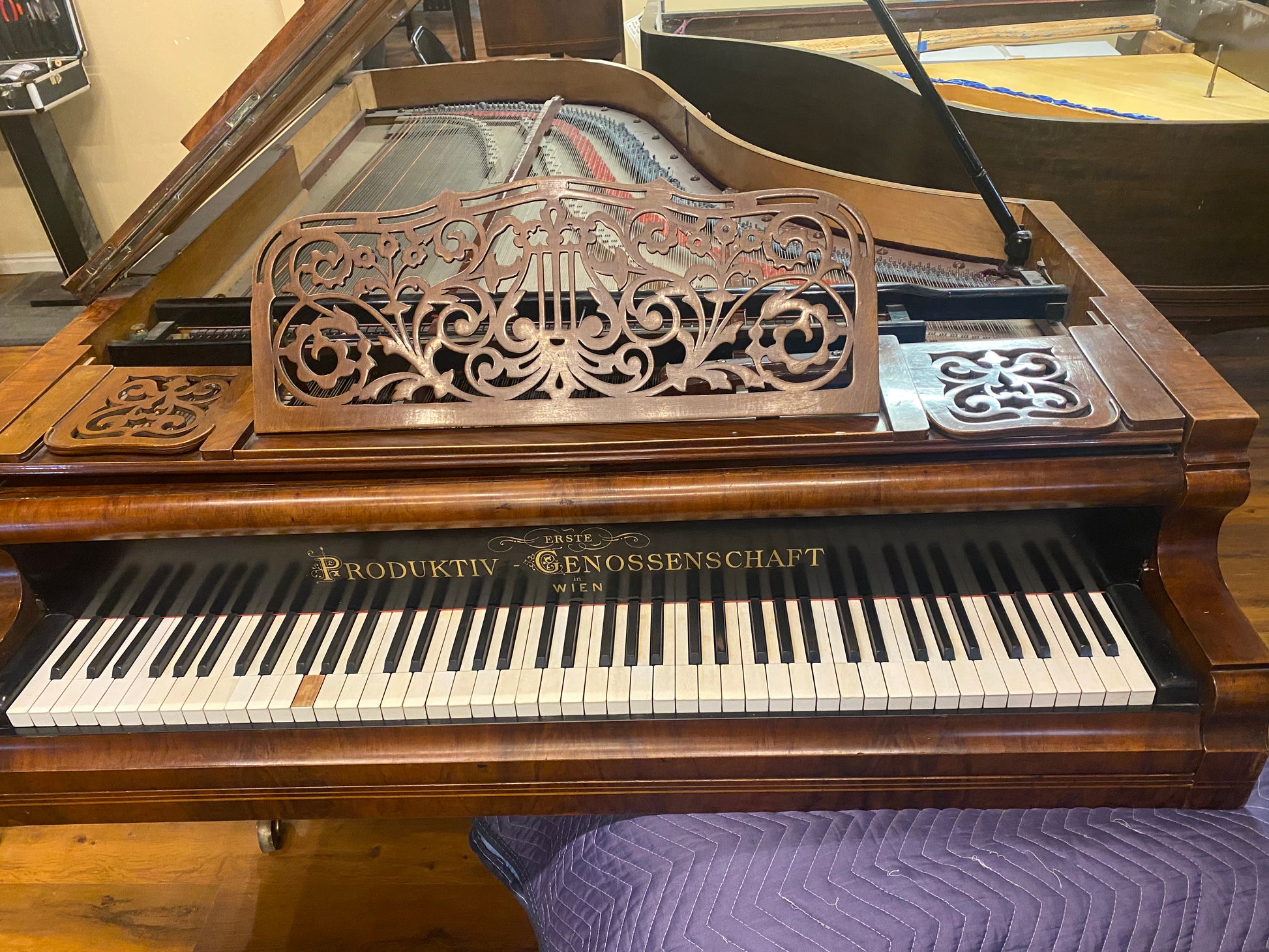 Image 11 of Unique Restoration - Produktiv Genossenschaft Grand Piano from Vienna