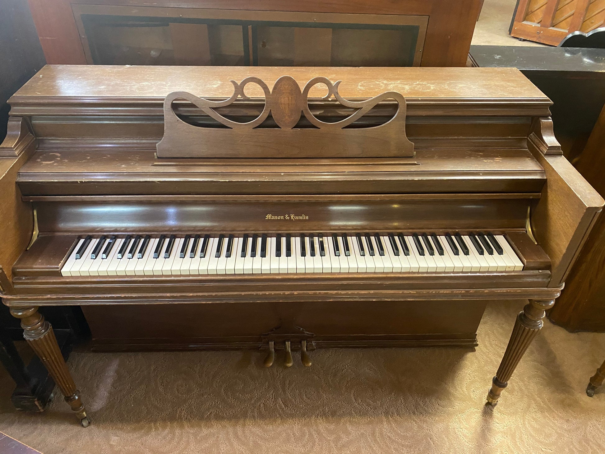 Image 6 of 1970 Mason & Hamlin Console 41"
