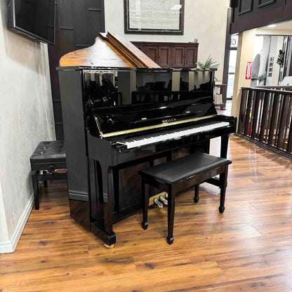 Hailun 121 48" Polished Black Upright Piano