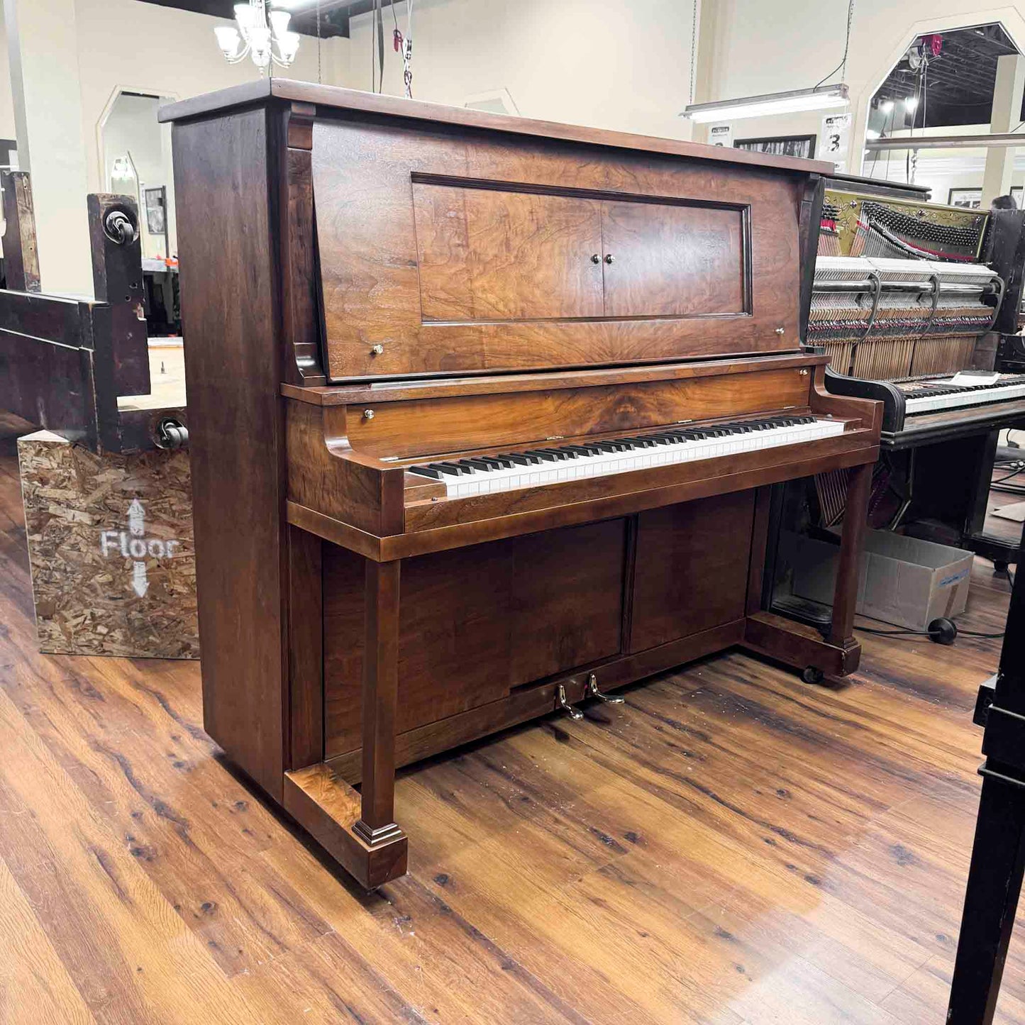 SOLD - 1923 Gulbransen Commissioned Upright Piano